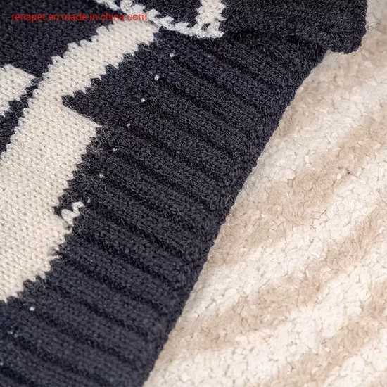 Rena Pet Lozenge Modischer, bequemer Hundepullover mit Rautenmuster, gute Qualität, warm gestrickt, weich gestaltet